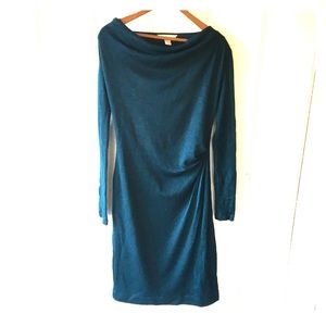 Teal Banana Republic dress